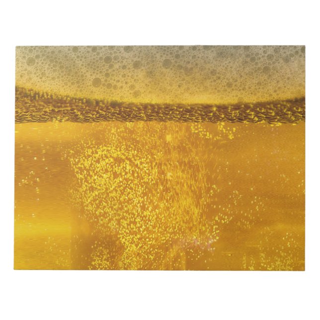 Bloc-note Beer Galaxy a Celestial Quenching Foam (Devant)