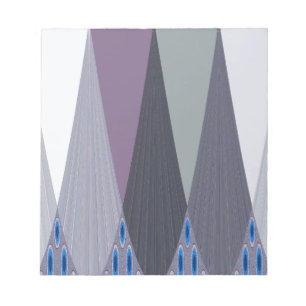 Bloc-note Belle impression Extraordinaire Chevron Design Art