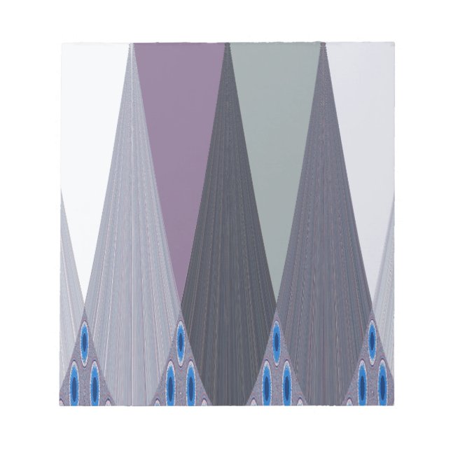 Bloc-note Belle impression Extraordinaire Chevron Design Art (Devant)