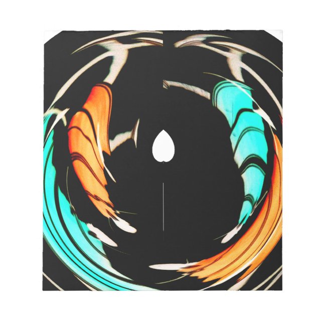 Bloc-note Belle impression Motif Art Africain (Devant)