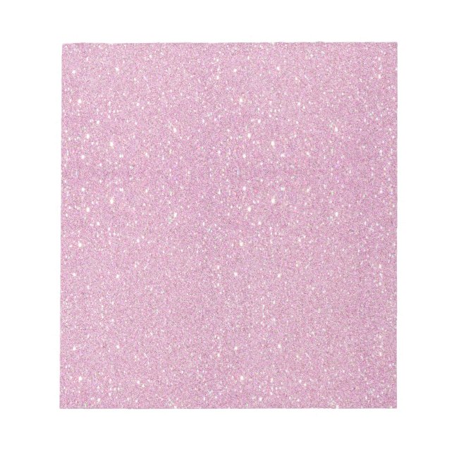 Bloc-note Belle parties scintillant mauve à la mode brillant (Devant)