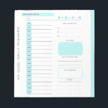 Bloc-note Belle Tear Editable Away Daily Planner<br><div class="desc">Bloc-notes du planificateur quotidien,  très modifiable</div>