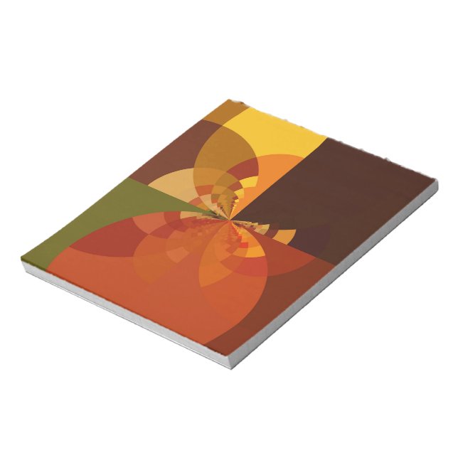 Bloc-note Belle Terre Art Abstrait Imprimer (Tourné)