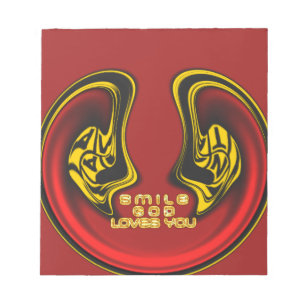 Bloc-note Bénédiction d'en haut : L'Amour de Dieu Salutation