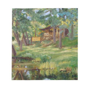 Bloc-note Bennett Springs Vue Printemps Tackle Shop Peinture