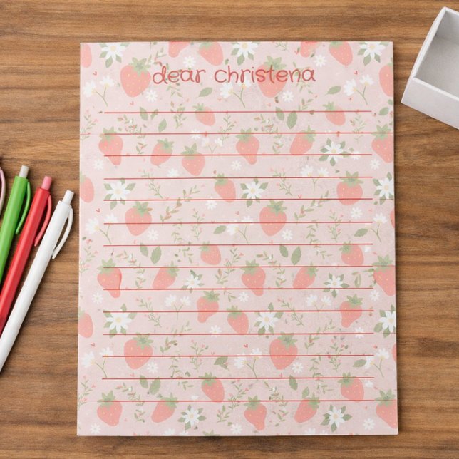 Bloc-note Berry First Birthday Time Capsule Notepad (Créateur téléchargé)