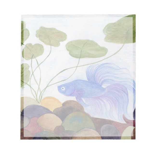 Bloc-note Bêta bleu (Devant)