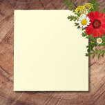 Bloc-note Beurre jaune uni | Classic Elegant<br><div class="desc">Beurre jaune uni | Classique | Élégant | tendance | Style | Cadeau</div>