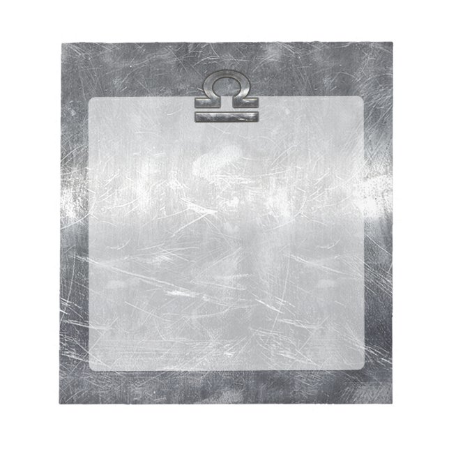 Bloc-note Bibliothèque industrielle Zodiac Connexion Silver  (Devant)