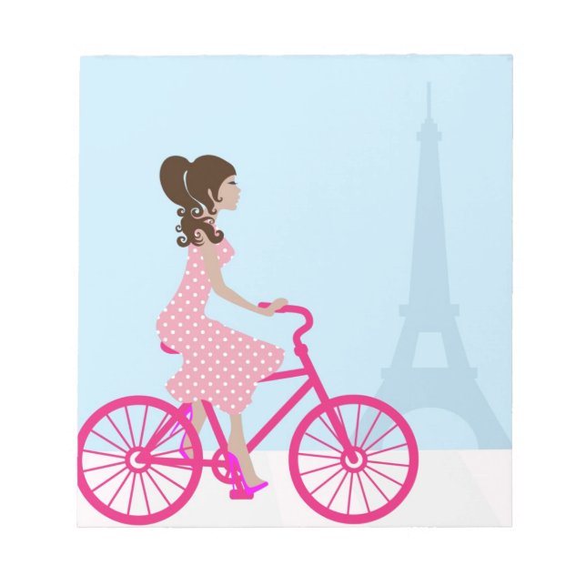 Bloc-note Biking in Paris (Devant)
