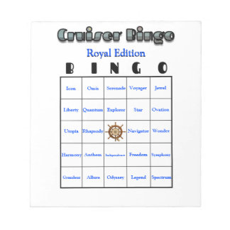 Bloc-note Bingo Royal