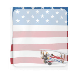 Bloc-note biplanes USA