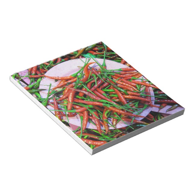 Bloc-note Bird's Eye Chili Peppers (Incliné)