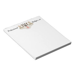 Bloc-note Blaireau d'harcellement de Badger_Professional…