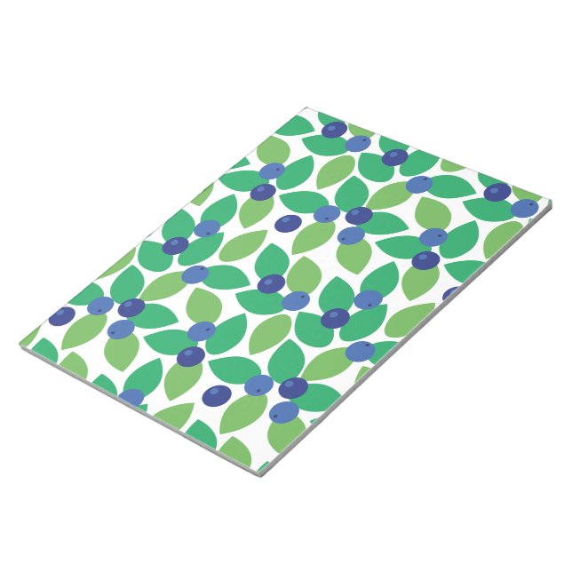 Bloc-note Bleu. (Incliné)