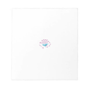 Bloc-note Bleu de Cornflower clair, Ciel Mégenta, Fille