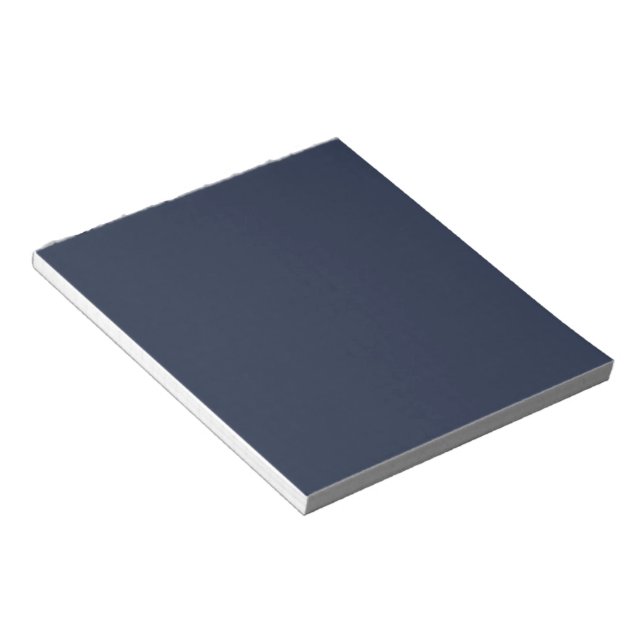 Bloc-note Bleu marine (Incliné)