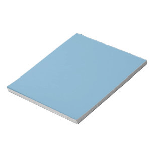 Bloc-note Bleu pâle et mat