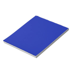 Bloc-note Bleu (Pantone) (couleur solide)