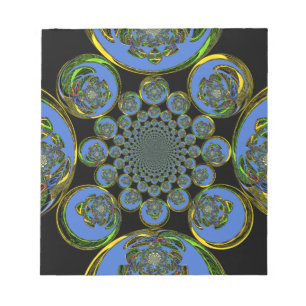 Bloc-note Bleu vintage