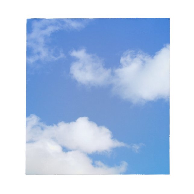 BLOC-NOTE BLEUE SKY NOTEPAD (Devant)
