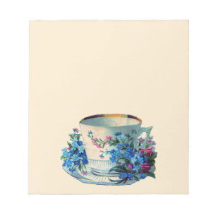 Bloc-note BLOC-NOTE: NOTES POST-IT TEACUP vintages