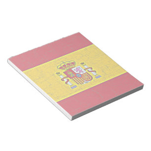 Bloc-note Bloc - notes de DRAPEAU de l'ESPAGNE