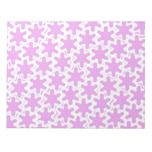 Bloc-note Bloc - notes de pièces du puzzle - pourpre