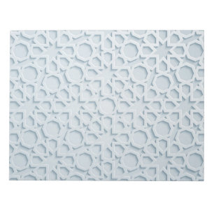 Bloc-note bloc - notes géométrique marocain islamique de