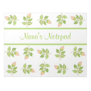 Bloc-note Bloc-notes, Jotter, Vintage Rosebuds