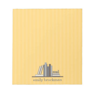 Bloc-note Bloc - notes personnalisé par bibliothèque