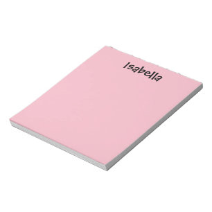 Bloc-note Bloc - notes personnalisé par rose
