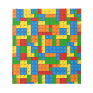 Bloc-note blocs en plastique coloré
