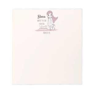 Bloc-note "Bloom Where You Planted" Dit Inspirant