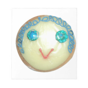 Bloc-note Blue Hair Emoji Art Imprimer/Graphique