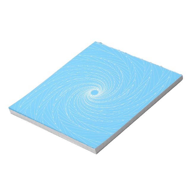 Bloc-note Blue Vortex (Tourné)