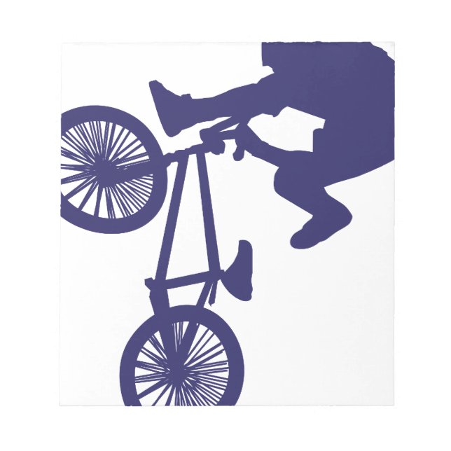 Bloc-note BMX Biker (Devant)