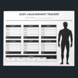 Bloc-note Body Measurements Weight Loss Diet Tracker Boy<br><div class="desc">Body Measurements Weight Loss Diet Tracker Notepad for boys. Log your progress each week with this body measurement tracker notepad.</div>
