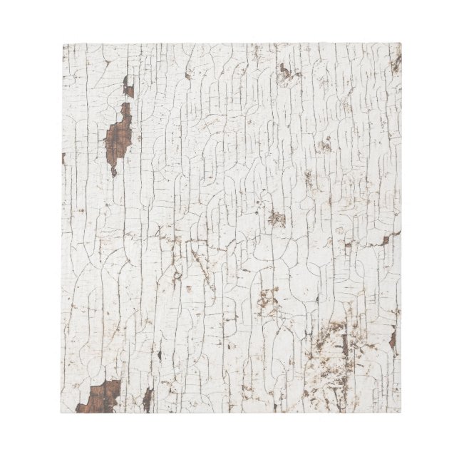 Bloc-note Bois blanc de Vintage (Devant)