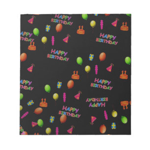 Bloc-note Bonne Fête D'Anniversaire Personnaliser Destiny De