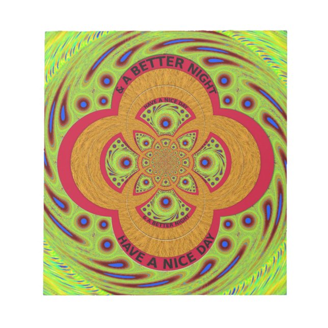 Bloc-note Bonne journée (Devant)