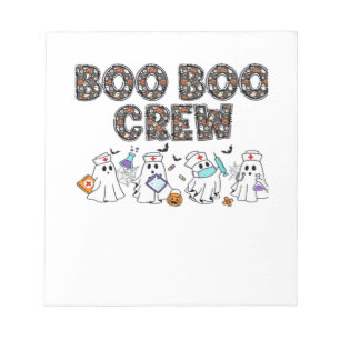 Bloc-note Boo Boo Crew � Drôles de fantômes d'infirmière Hal