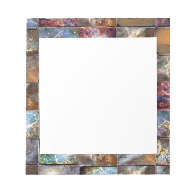 Bloc-note Bordure artistique - Ajoutez votre texte ou votre  (Devant)