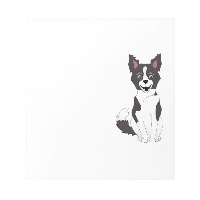 Bloc-note Bordure Collie (Devant)