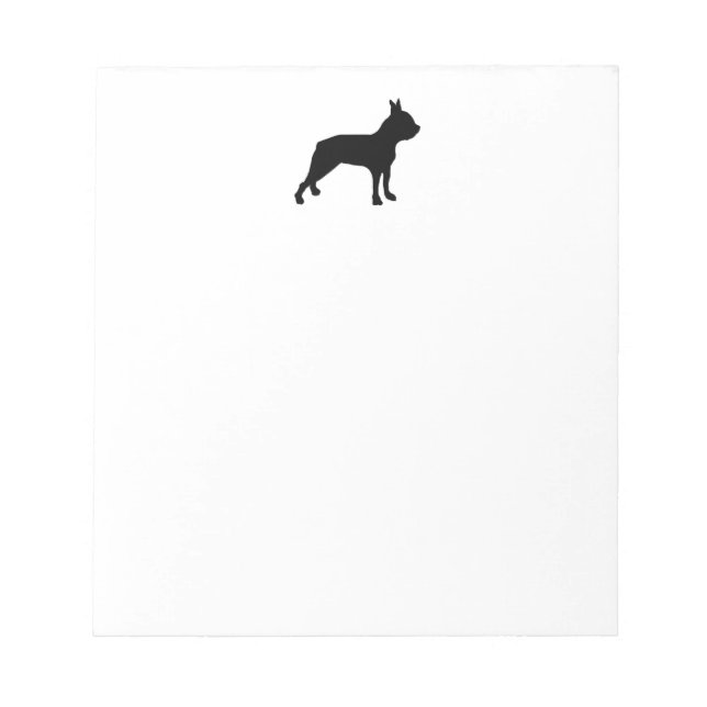 Bloc-note Boston Terrier Note Pad (Devant)