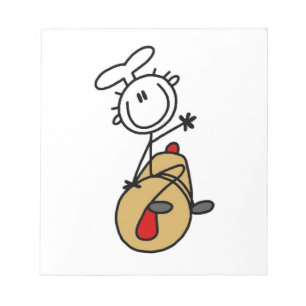 Bloc-note Boulanger avec rouleau à pâtisserie