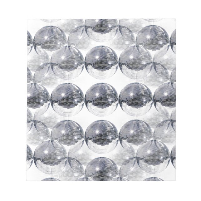 Bloc-note boule disco (Devant)