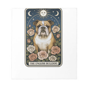 Bloc-note Bouledogue anglais