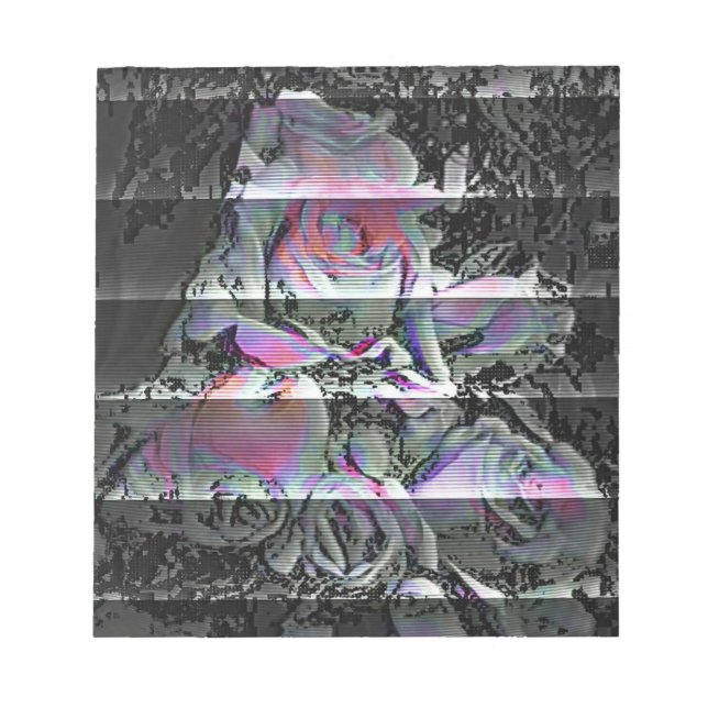 Bloc-note Bouquet Techno  (Devant)