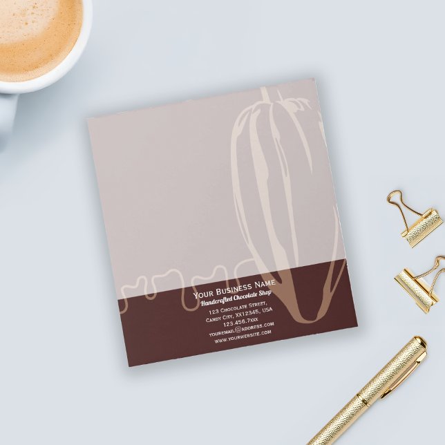 Bloc-note Boutique de Chocolat Chocolatier de Cabosse de Cac (Créateur téléchargé)